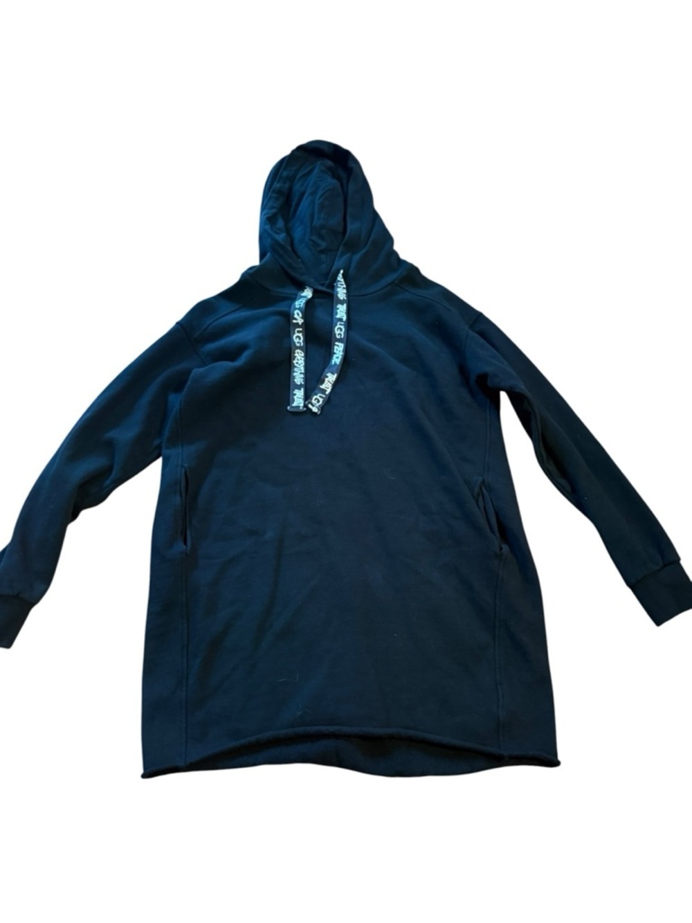 UGG Black Sweatshirt with Branded Neck Tag